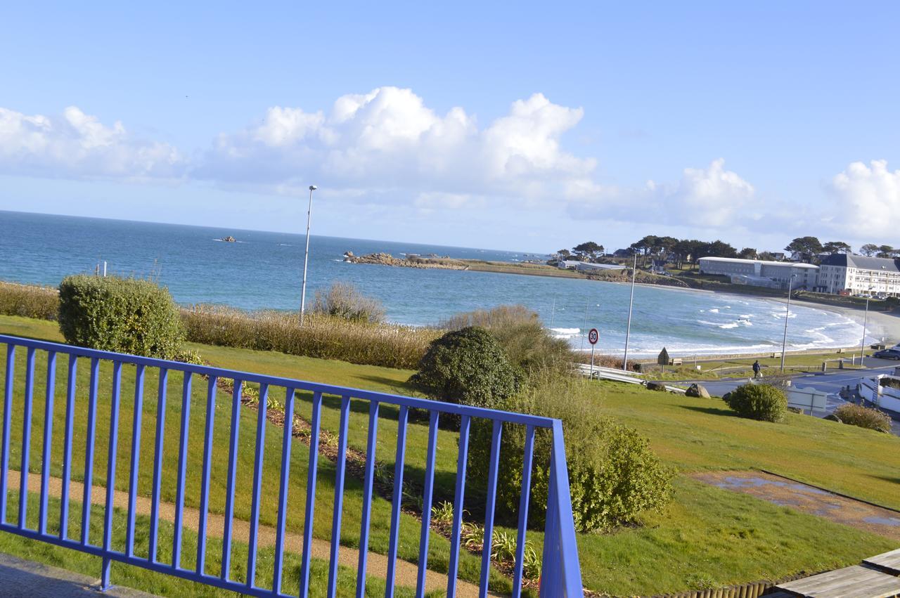 Les Terrasses De La Plage De Trestel Trévou-Tréguignec Eksteriør billede