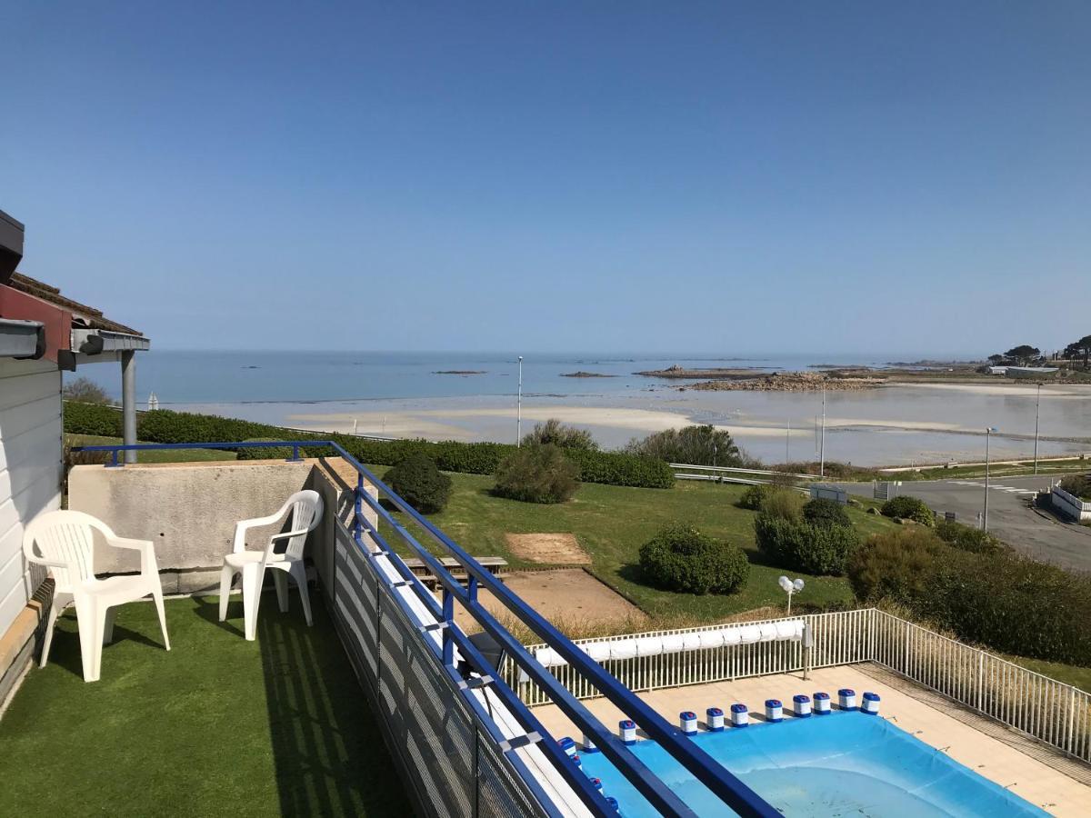 Les Terrasses De La Plage De Trestel Trévou-Tréguignec Eksteriør billede